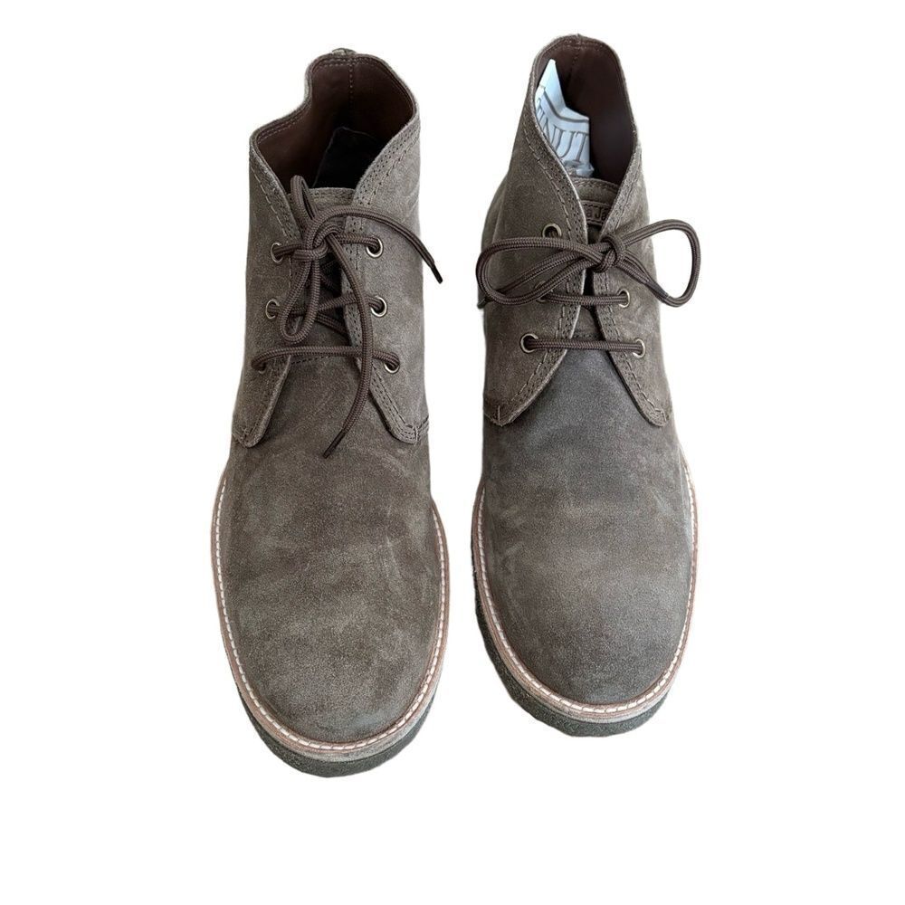 Panama Jack Gael Leather Boots Grayish Brown Suede Ankle Waterproof Classic - Picture 2 of 8